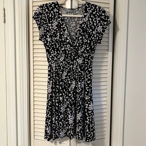 Chetta B Black & White Dress Size Medium